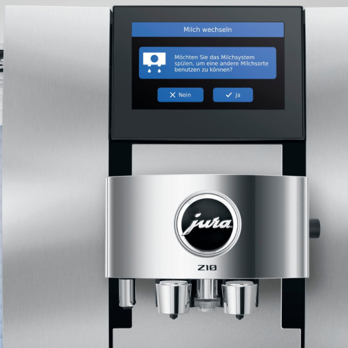 JURA Potpuno automatski aparat za kavu 15384 Z10 Aluminij Bijela (EB) - Slika 8