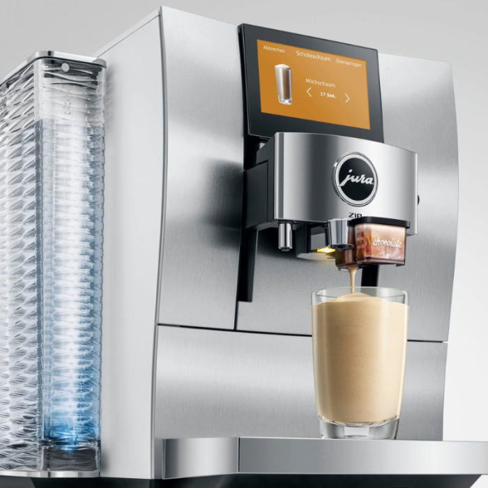 JURA Potpuno automatski aparat za kavu 15384 Z10 Aluminij Bijela (EB) - Slika 5