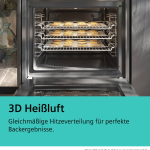 SIEMENS Pirolitička pećnica iQ300 HB572ABS3 Funkcija prženja na zraku za hrskave rezultate i funkcija samočišćenja - Slika 11