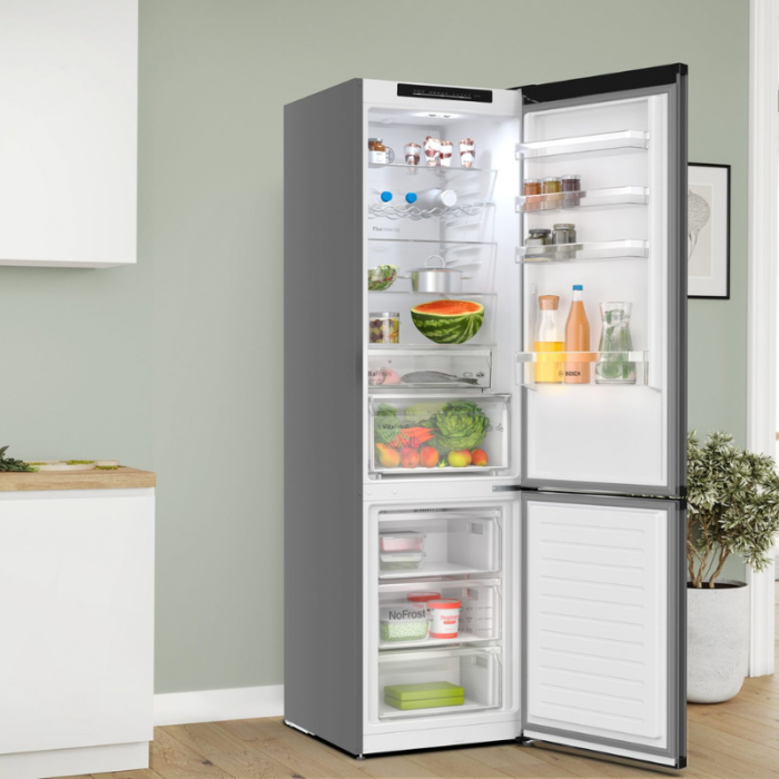BOSCH Kombinacija hladnjaka/zamrzivača Serija 4 KGN39OCAF Zelena kolekcija: proizvedeno od materijala sa smanjenom emisijom CO₂ - Slika 6