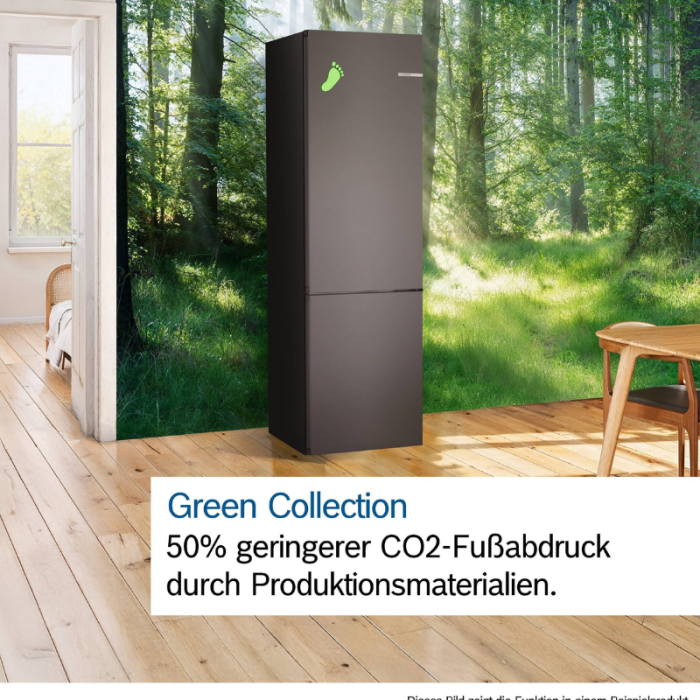 BOSCH Kombinacija hladnjaka/zamrzivača Serija 4 KGN39OCAF Zelena kolekcija: proizvedeno od materijala sa smanjenom emisijom CO₂ - Slika 4