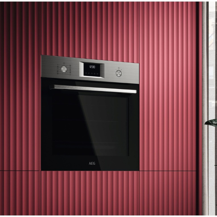 AEG Pirolitička pećnica 5000 OU5PB40ZSM Iznimno velika unutrašnjost pećnice od 72 l, pirolitičko čišćenje, 45 programa, brzo zagrijavanje - Slika 2