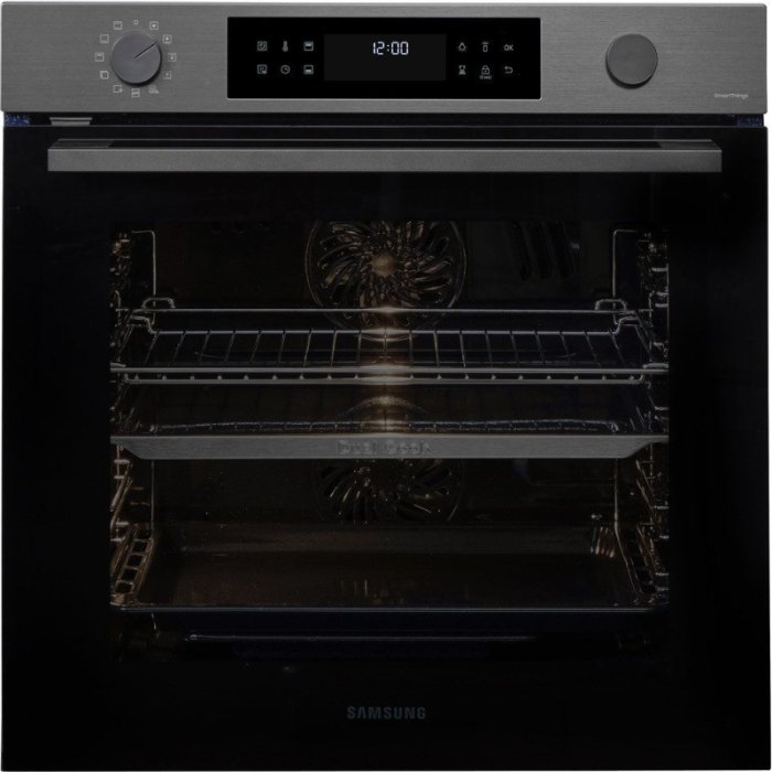 SAMSUNG Pirolitička pećnica Serija 4 NV7B44503DB Mat završna obrada stvara elegantan i moderan izgled. - Slika 1