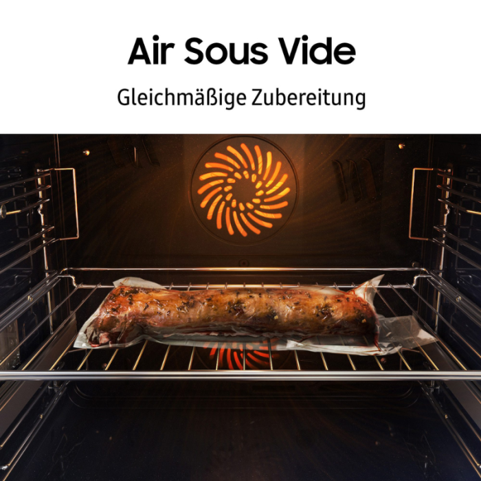 SAMSUNG Pirolitička pećnica Serija 4 NV7B44503DB Mat završna obrada stvara elegantan i moderan izgled. - Slika 8