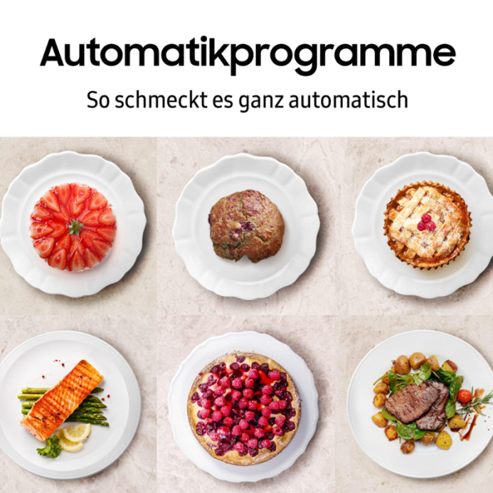 SAMSUNG Pirolitička pećnica Serija 4 NV7B44503DB Mat završna obrada stvara elegantan i moderan izgled. - Slika 6