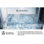 HISENSE side by side RQ5P470SYID Dozator vode/leda, Total NoFrost, Metalno hlađenje - Slika 17