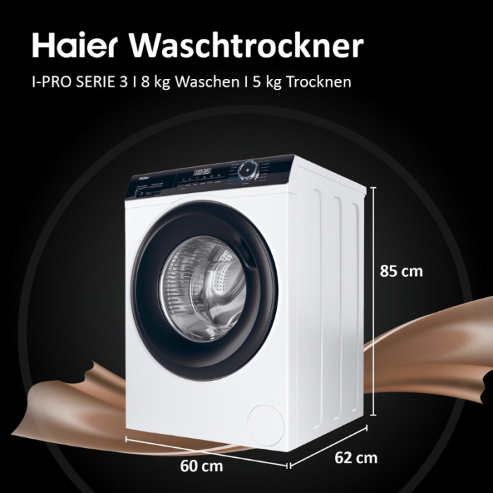HAIER Perilica-sušilica rublja I-PRO SERIJA 3 HWD80-B14939 Funkcija osvježavanja pare - Slika 8