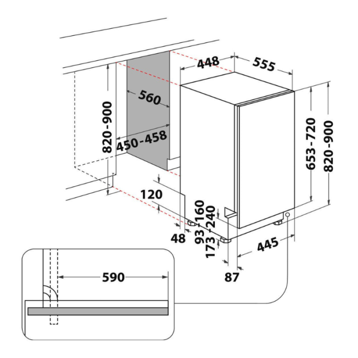 BAUKNECHT BKR IAS potpuno ugradbena perilica posuđa - Slika 4
