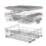 GORENJE Ugradbena perilica posuđa GU673C65X TotalDry - automatsko otvaranje vrata - Slika 14