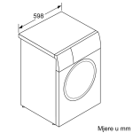 BOSCH perilica rublja serija 8 WGB254030 - Slika 4