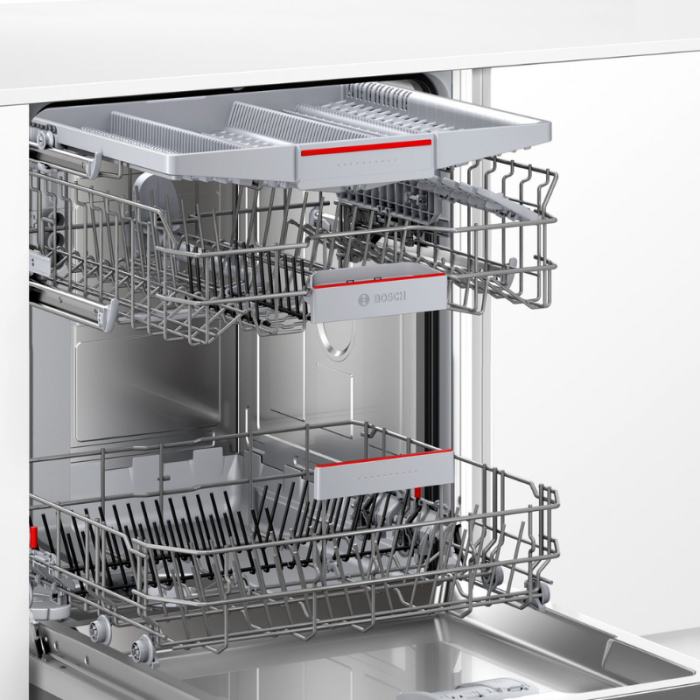 BOSCH Potpuno ugradbena perilica posuđa Serija 4 SMV4EVX09E Automatsko otvaranje vrata za učinkovitost, fleksibilne košare i ladice - Slika 7