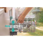 GORENJE poluintegrirana perilica posuđa GI673A92X TotalDry - automatsko otvaranje vrata - Slika 6