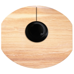 KAMIN Ekskluzivna peć na drva Heathus MAIA od pješčanika 6 kW, povremeno gorenje, mjesto ugradnje u vašem domu, odjeljak za čaj i drva - Slika 7