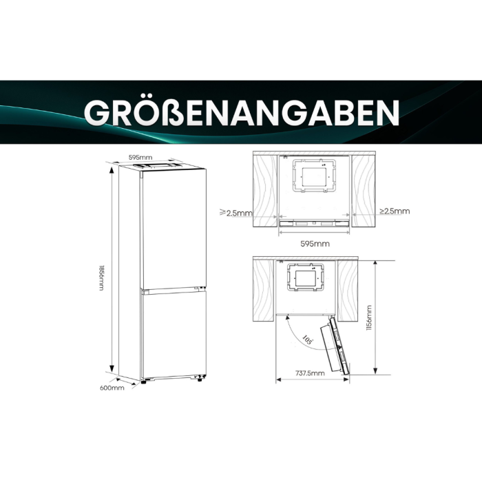 HISENSE RB3K330SAIC hladnjak/zamrzivač Potpuno bez zamrzavanja - Slika 19
