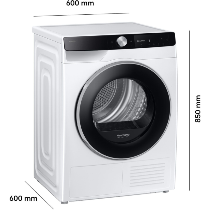 SAMSUNG Sušilica s toplinskom pumpom DV6400D DV90DG6845LKU2 Prikaz običnog teksta - Jednostavno i praktično rukovanje - Slika 4