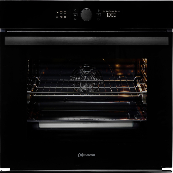 BAUKNECHT Pirolitička pećnica BBI4S8PM1SK Funkcija za pizzu na 310°C – kao svježa iz kamene peći, funkcija AirFry - Slika 1