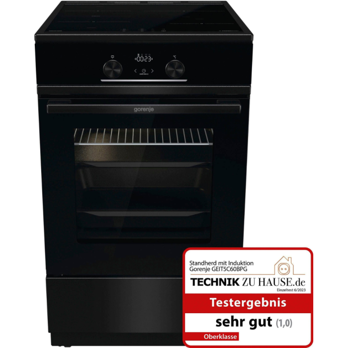 GORENJE štednjak Indukcija GEIT5C60BPG Uživajte u hrskavoj hrani – bez dodatnih kalorija – zahvaljujući funkciji AirFry. - Slika 3