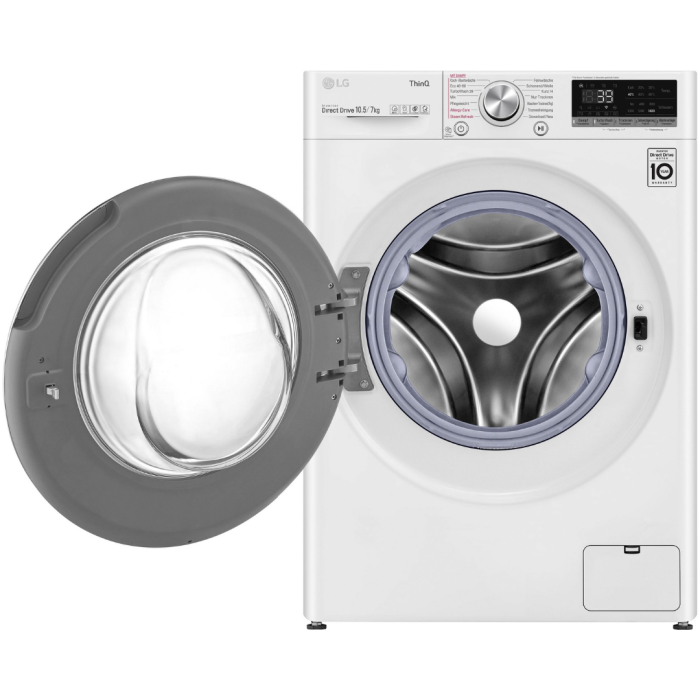 LG Perilica-sušilica rublja V7WD107H2E TurboWash® - Pere za samo 39 minuta - Slika 2