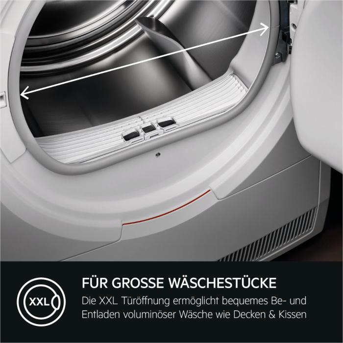 AEG Sušilica s toplinskom pumpom TR9XW80890 Trostruka A-klasa: tiha, učinkovita i suha bez vlage u prostoriji - Slika 5