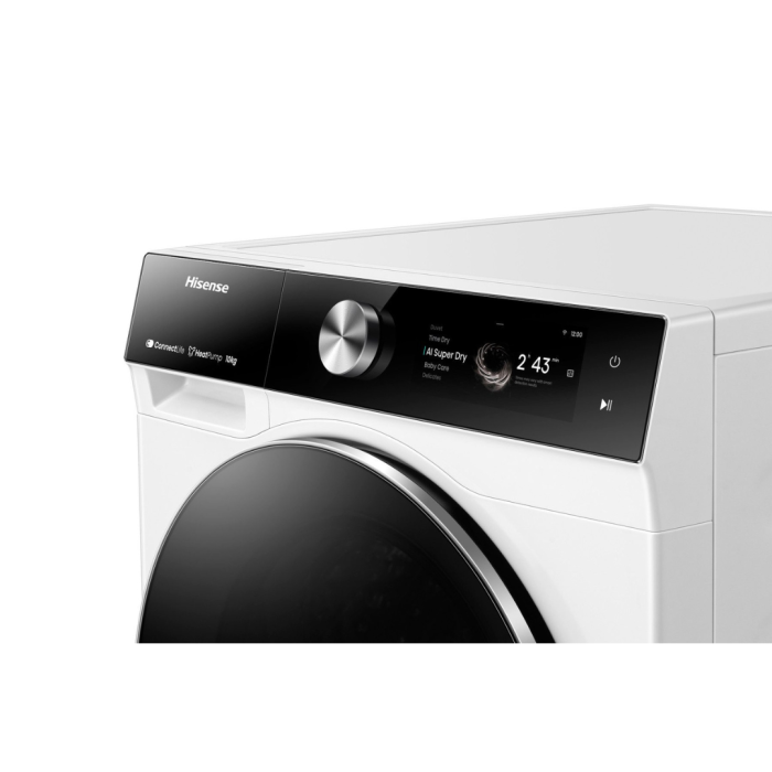 HISENSE Sušilica s toplinskom pumpom DH7S107BW Dinamički TFT zaslon osjetljiv na dodir - Slika 6