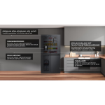 HANSEATIC Multi Door HCDC18080CWDBI, NoFrost, dozator vode, zaslon - Slika 6