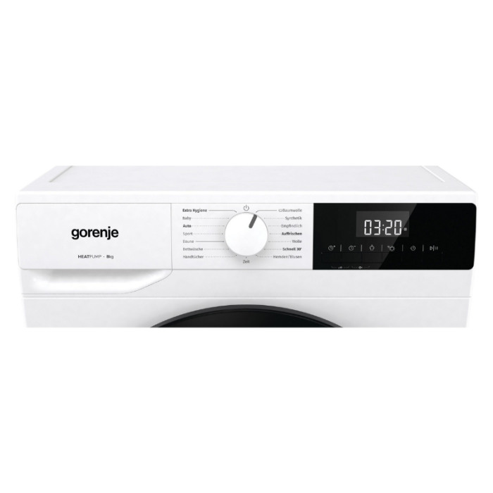 GORENJE Sušilica s toplinskom pumpom WaveDHNE82 TwinAir - učinkovitije sušenje - Slika 3