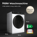 HAIER Perilica rublja I PRO 5 HW80-B14959EU1 8 kg, 1400 okretaja u minuti, tihi motor, antibakterijska tehnologija - Slika 7