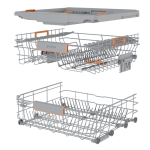 GORENJE Potpuno ugradbena perilica posuđa XXL GV663B65XXL XXL volumen - Slika 14