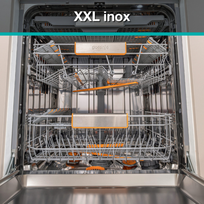 GORENJE Potpuno ugradbena perilica posuđa XXL GV663B65XXL XXL volumen - Slika 8