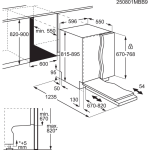 AEG Potpuno ugradbena perilica posuđa serije 8000, 60 cm, WiFi GI8200B2SC - Slika 23