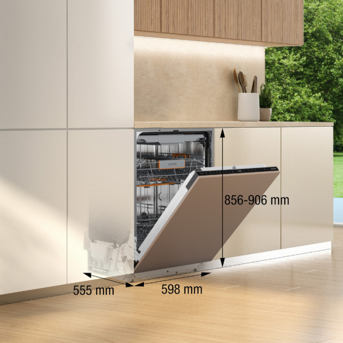 GORENJE Potpuno ugradbena perilica posuđa XXL GV663B65XXL XXL volumen - Slika 7