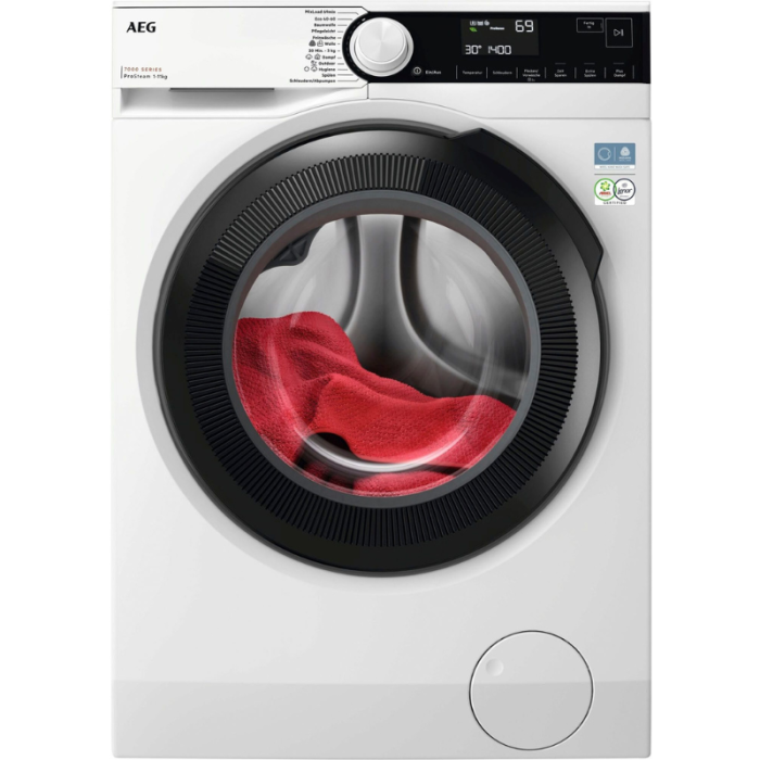AEG Perilica rublja 7000 ProSteam® LR7A70410 ProSteam®: Osvježite parom umjesto pranja i uštedite 96% vode - Slika 1