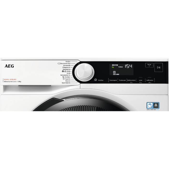 AEG Sušilica s toplinskom pumpom 8000 AbsoluteCare® TR8T70680 AbsoluteCare®: sada suši i vunu i svilu bez skupljanja - Slika 2
