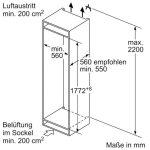 BOSCH Serija 4 KIV86VSE0 Low Frost: manje nakupljanja leda i brže odmrzavanje - Slika 6