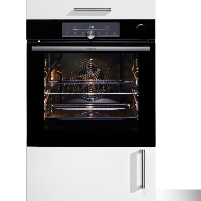GORENJE Pećnica BPSA 6747 Piroliza, teleskopske vodilice na 2 razine, spremnik za vodu za paru, funkcija AirFry - Slika 4