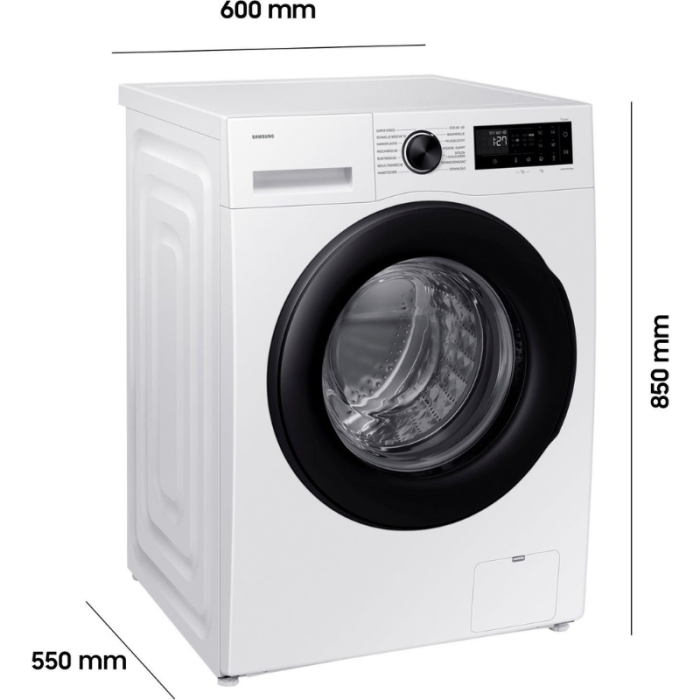 SAMSUNG Perilica rublja WW5000F WW1EFG5U34AEEG AI Ecobubbleᵀᴹ - Učinkovito i nježno pranje - Slika 6