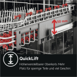 AEG Ugradbena perilica posuđa 5000 FUS7672APM 14 mjesta za pranje posuđa, AirDry tehnologija - Slika 9