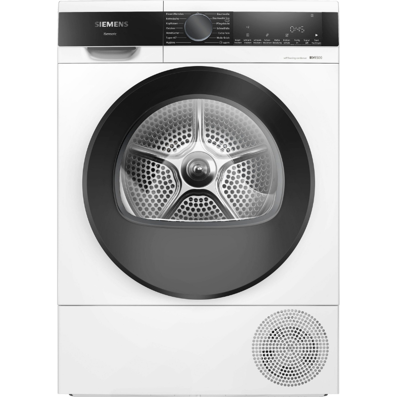 Furniture Sale (800 x 800 piks.) - 2026-05-18T165015.488 SIEMENS iQ500 WQ45G2D00 sušilica s toplinskom pumpom Samočisteći kondenzator, pola punjenja, obrnuti bubanj - Slika 1