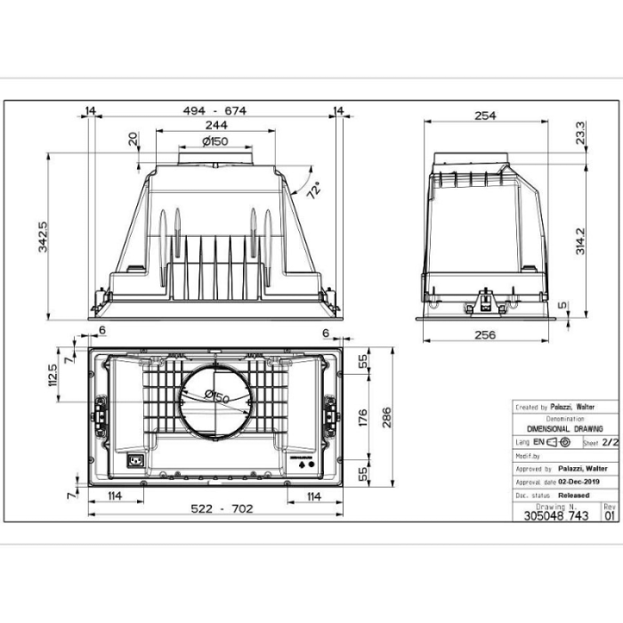 FABER Inka Plus HCS BK A70 - Slika 2