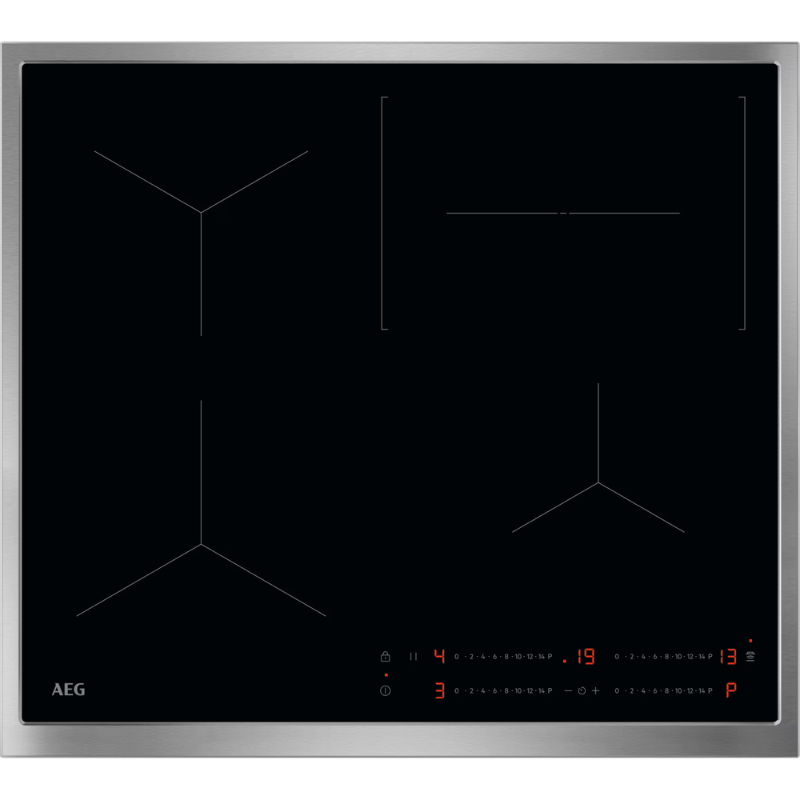 Bez naslova (800 x 800 piks.) (1) AEG TO64IC00XB 5000 Induction Samodostatna indukcijska ploča za kuhanje / Hob²Hood® / 60 cm - Slika 1