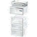 SIEMENS iQ500 KG39N4X1F hladnjak sa zamrzivačem - Slika 12