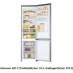 SAMSUNG Kombinacija hladnjaka/zamrzivača serije 7300A RB38C607AS9 No Frost+, SpaceMax, Wifi i AI energetski način rada - Slika 5