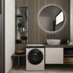 HAIER Perilica-sušilica rublja Mini perilica rublja HWD50-BP12307U1 posebno kompaktne dimenzije (70 cm visine, 51 cm širine) - Slika 8