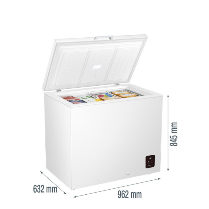 GORENJE Zamrzivač FHC22A6W5, 217 l, 96,3 x 84,2 x 63,2 cm - Slika 4