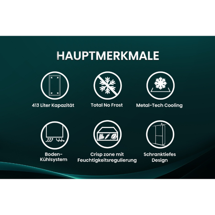 HISENSE RB5P410SAFC hladnjak/zamrzivač BigVolume - volumen od 413 litara - Slika 20