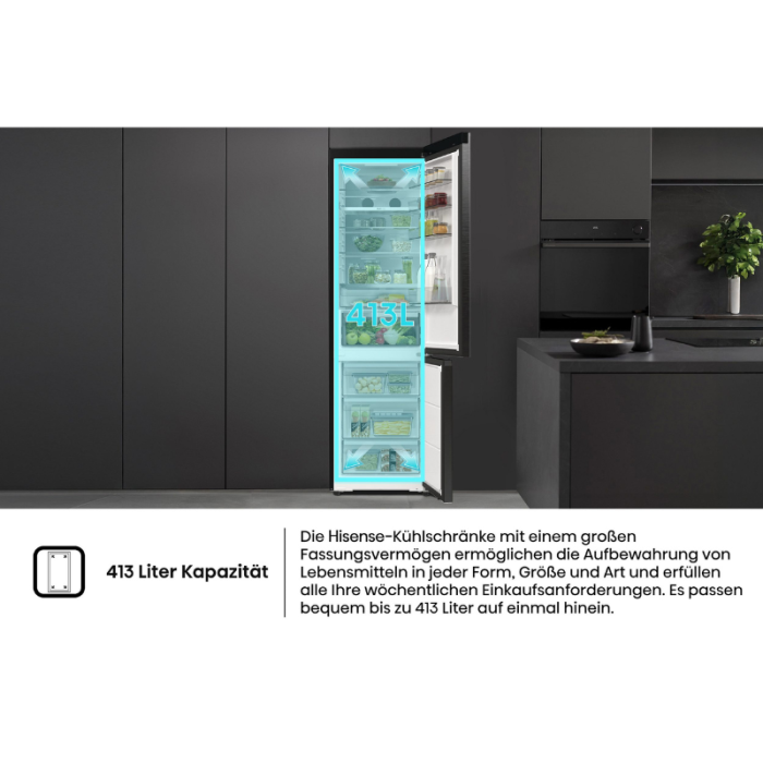 HISENSE RB5P410SAFC hladnjak/zamrzivač BigVolume - volumen od 413 litara - Slika 19