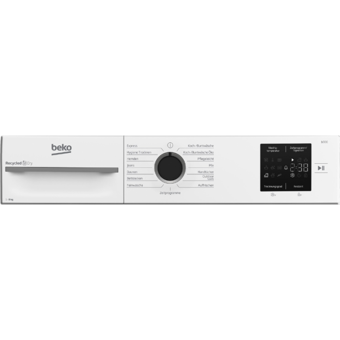 BEKO Sušilica s toplinskom pumpom BMO3T382CW AquaWave nježni bubanj za posebno nježno sušenje - Slika 7