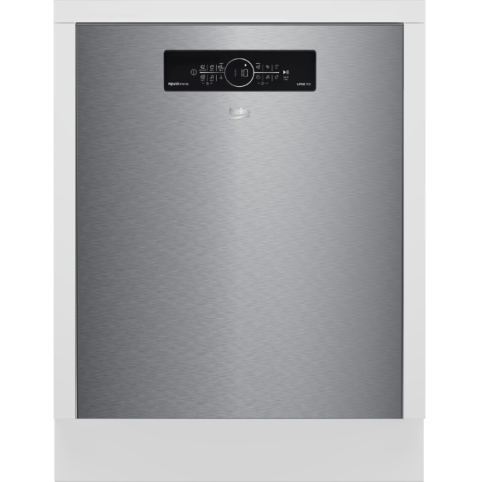 BEKO Ugradbena perilica posuđa BDDN36462XP 8,5 l, 14 mjesta za jelo, Vrlo tiho s razinom buke do 38 dB - Slika 6