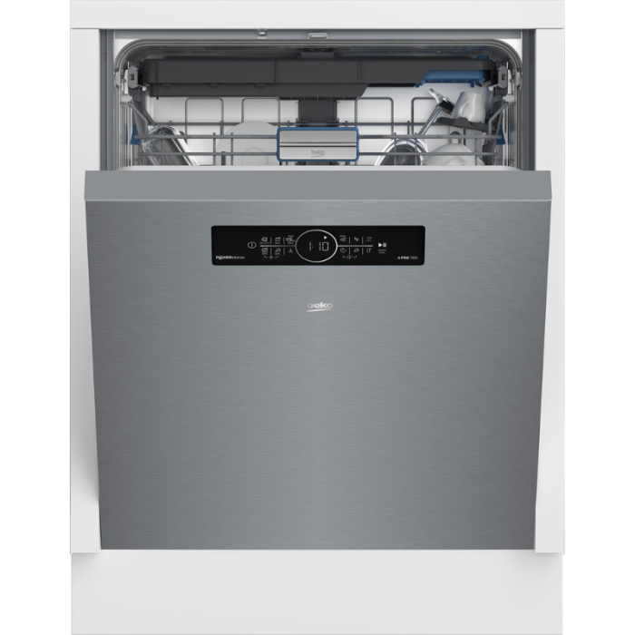 BEKO Ugradbena perilica posuđa BDDN36462XP 8,5 l, 14 mjesta za jelo, Vrlo tiho s razinom buke do 38 dB - Slika 5
