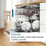 Ugradbena perilica posuđa Bosch SBD8TCX04E - 87cm WiFi OpenAssist - Slika 10